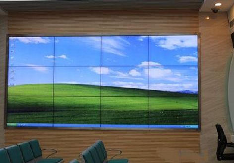 宜城液晶拼接屏的另类用法。